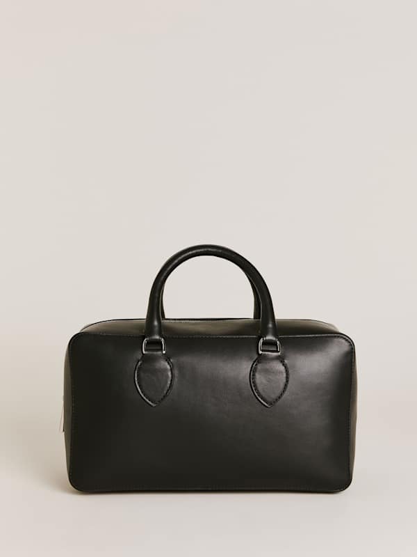 Medium Patrizia Bag - Black Leather